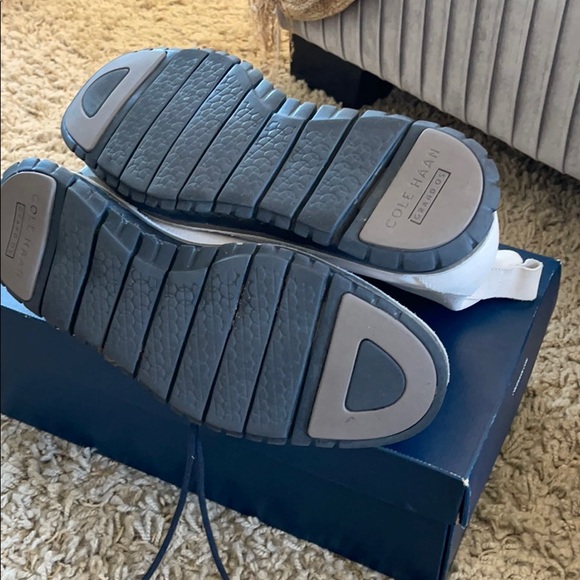 Cole Haan cream suede boots - Picture 2 of 4